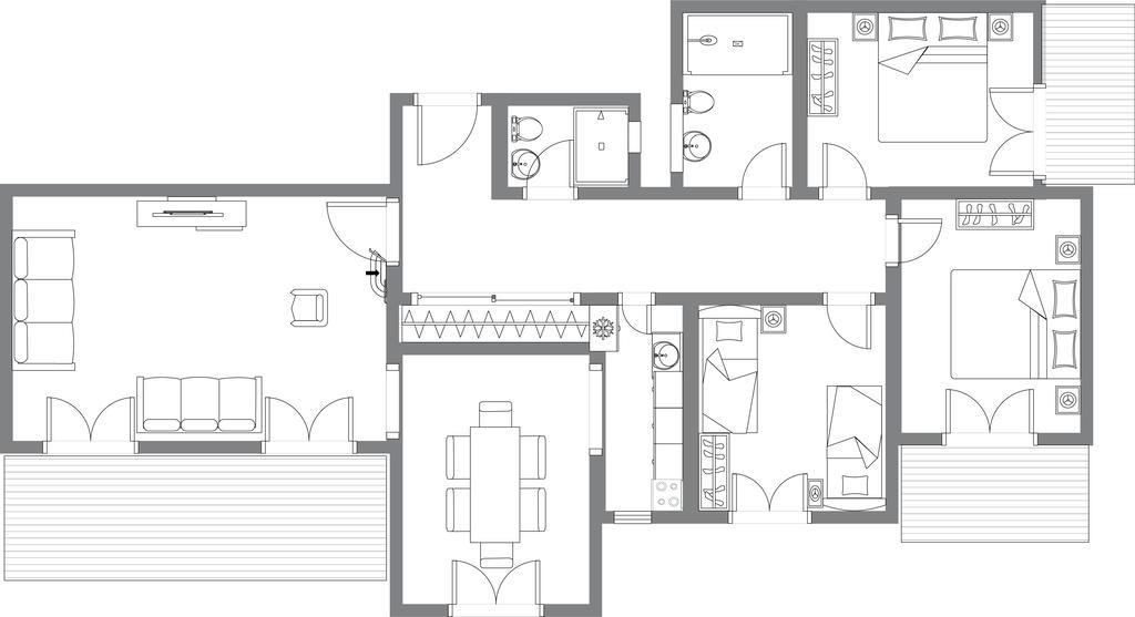Apartment Vrutak Kotor Exteriör bild